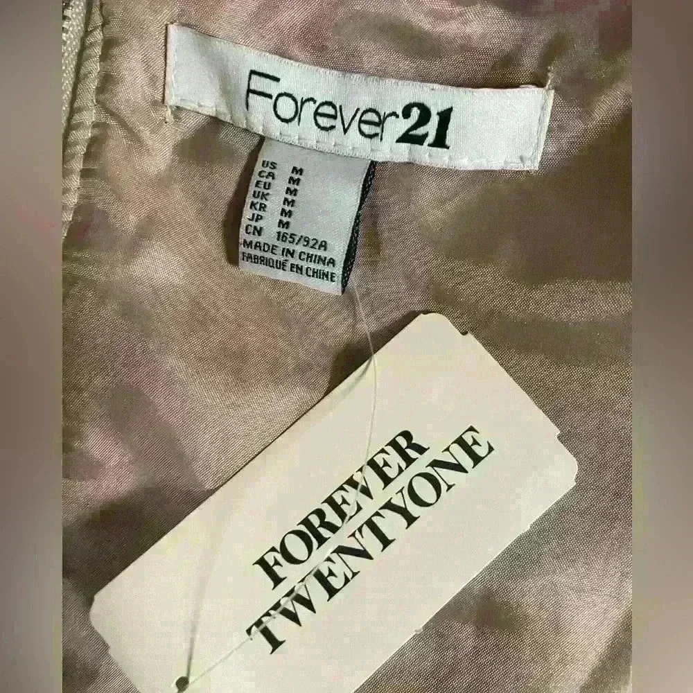 ๐ NWT Forever 21 Tweed Plaid Mini Dress - Picture 5 of 5